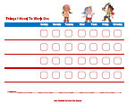 disney jr. behavior chart